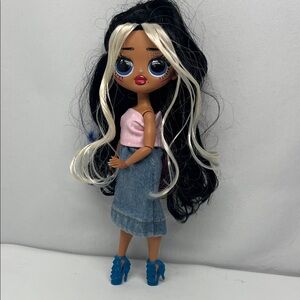 Lol Surprise Fashion Doll with Black and White Hair